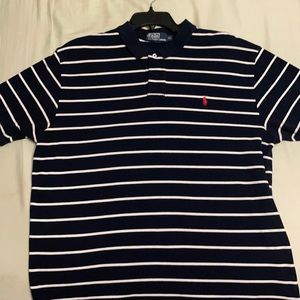 Polo Ralph Lauren. Men’s XL striped polo . Good condition.